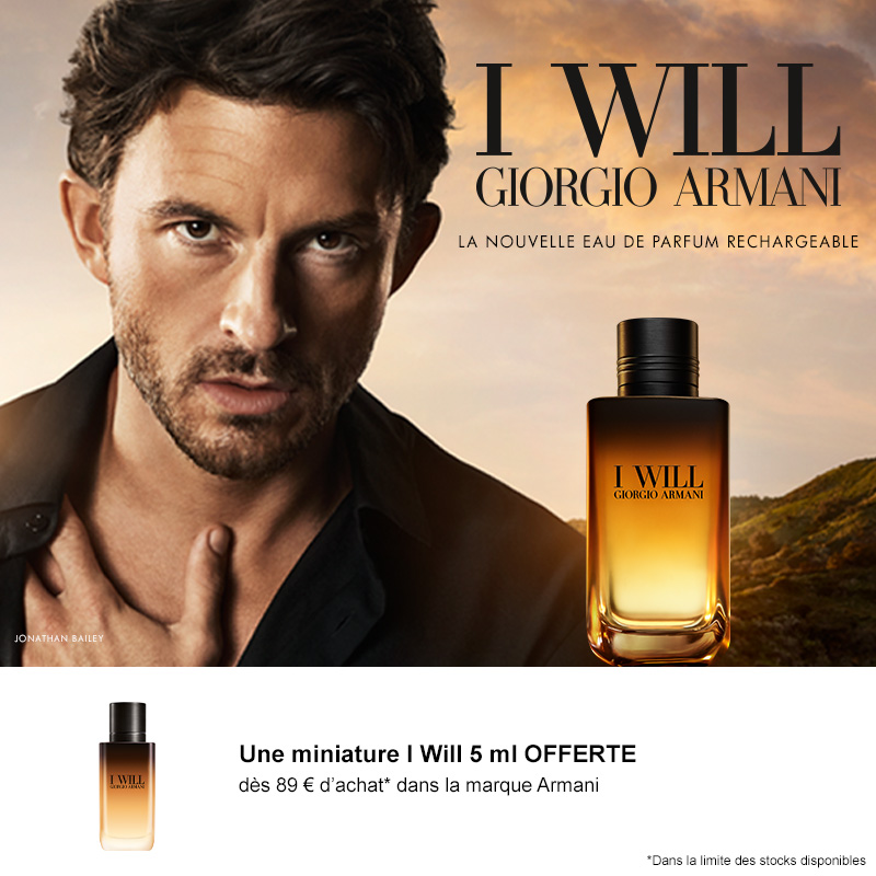I Will Giorgio Armani - Nouveaut&eacute; parfum homme